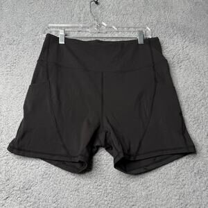 In Good State Shorts Women's Large Black Spandex
